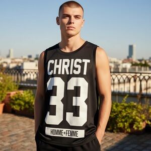 Homme + Femme Men’s Jesus Christ Jersey Small S